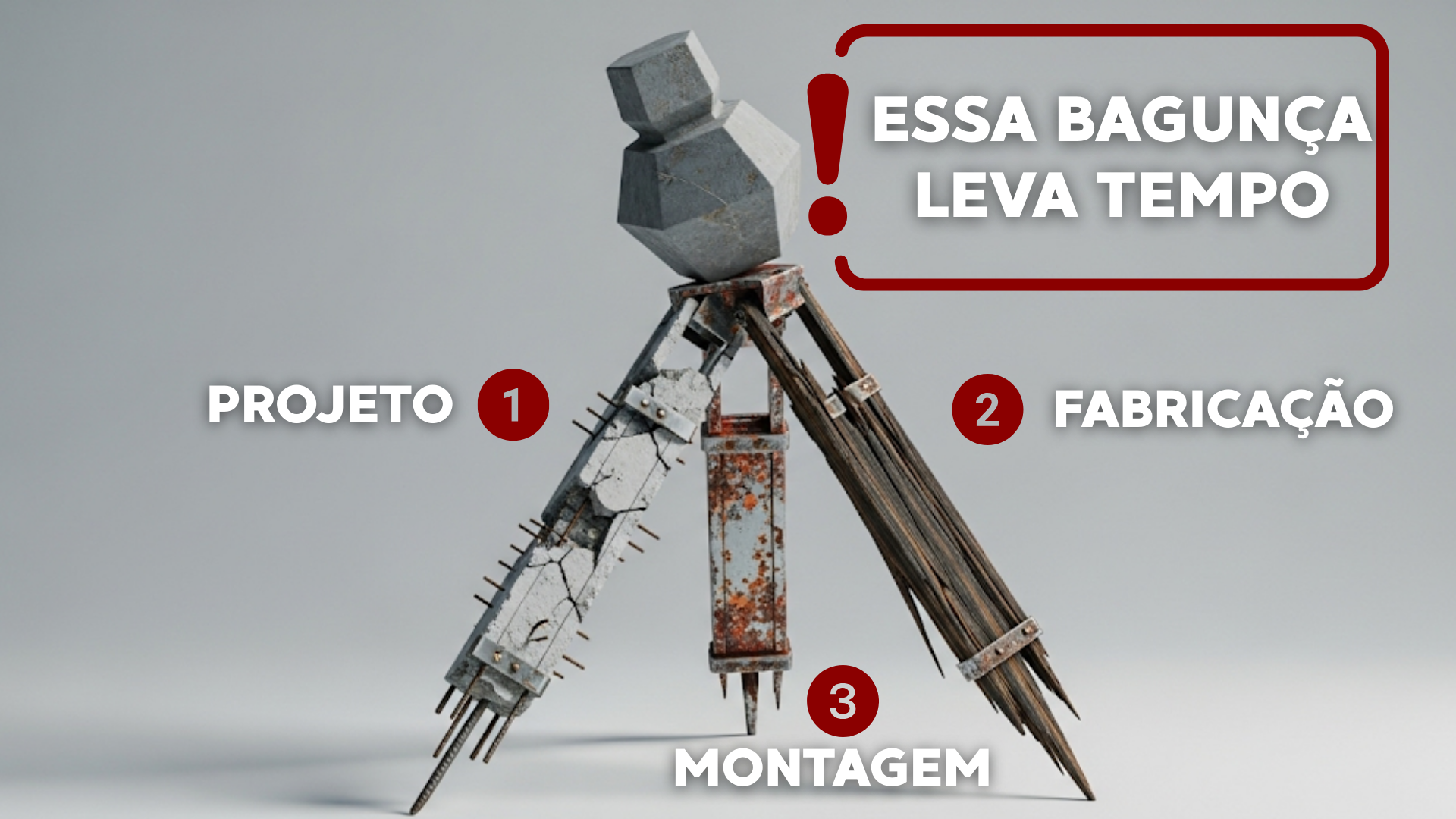 O Tripé do Risco - Projeto, Fabricação, Montagem